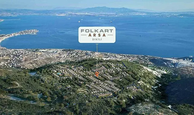 Folkart Arsa Dikili'de müstakil villa imarlı tapu teslimleri başladı