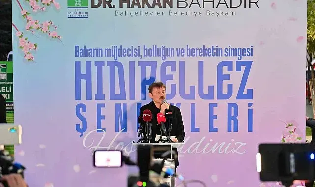 Bahçelievler Belediyesi Hıdırellez programı düzenledi