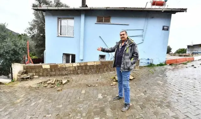 Büyükşehir'den Özdere'deki sel mağdurlarına yardım eli