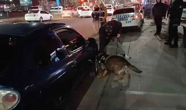 Batman'da polis ekiplerinden yılbaşı denetimi