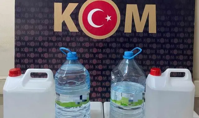 Kırıkkale'de yılbaşı öncesi kaçak içki operasyonu: 1 gözaltı