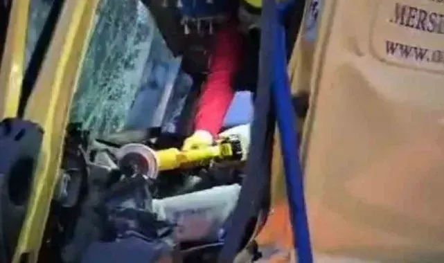 Mersin'de trafik kazası: 1 yaralı