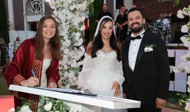 Şehzadeler'de 2024 yılında bin 318 çift dünya evine girdi