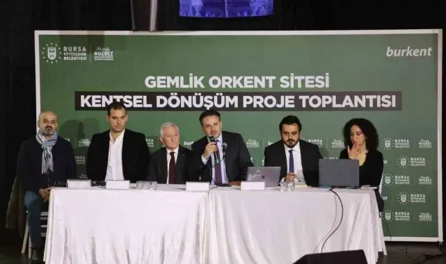 Büyükşehir'den Gemlik'te kentsel dönüşüm atağı