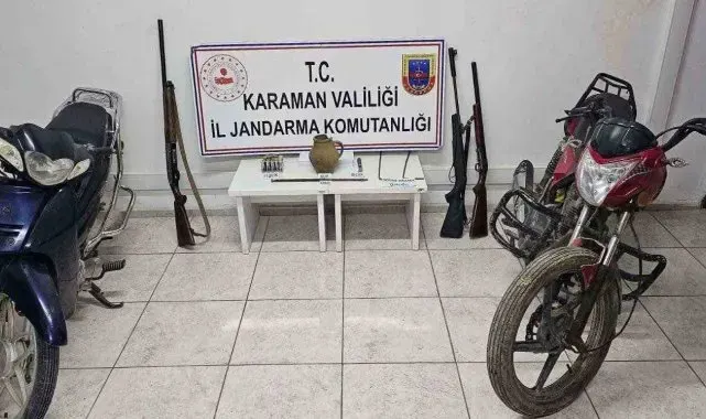 Karaman'da aranan 8 kişi tutuklandı