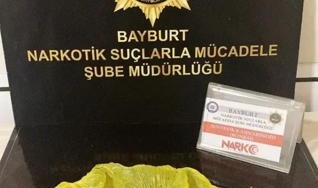 Bayburt'ta bir miktar bonzai ele geçirildi