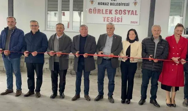 Başkan Kepenek, Gürlek'e sosyal tesis kazandırdı