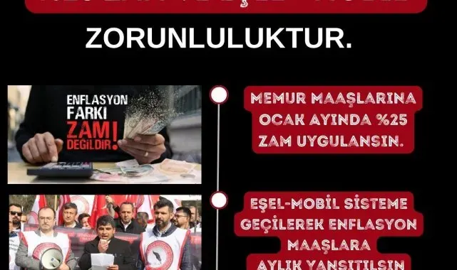 ÜNİPERSEN'den memur maaşlarında eşel-mobil sistemi önerisi