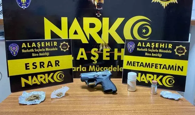 Alaşehir'de uyuşturucudan bir kişi tutuklandı