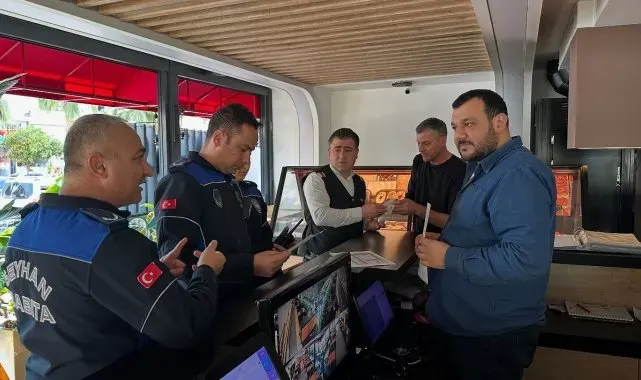 Seyhan'da zabıtadan yılbaşı denetimi