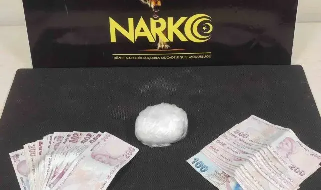 Düzce'de 75 gram uyuşturucu ele geçirildi