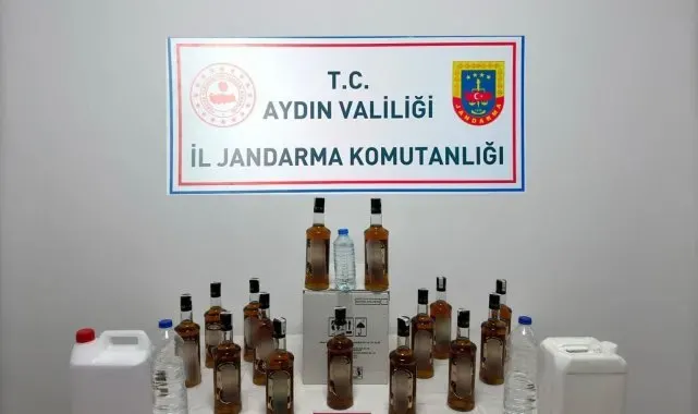 Söke'de gümrük kaçağı alkol ele geçirildi