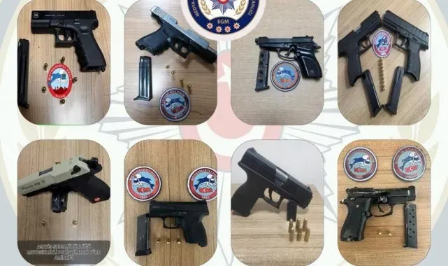 Elazığ'da ruhsatsız silah taşıyan 16 şahıs yakalandı