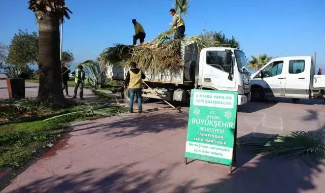Büyükşehir'den Kuşadası'nın kent estetiğine dokunuş