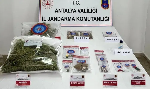 Jandarmadan uyuşturucu operasyonu