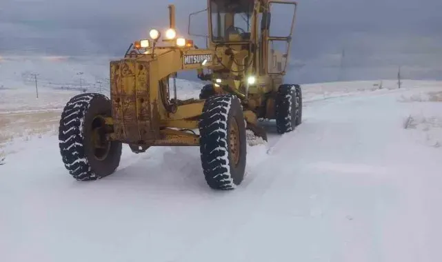 Elazığ'da kapalı köy yolu kalmadı