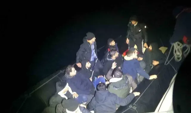 Çanakkale'de 56 kaçak göçmen yakalandı