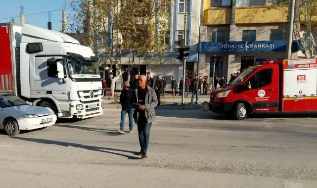 Tırın çarptığı yaya hayatını kaybetti