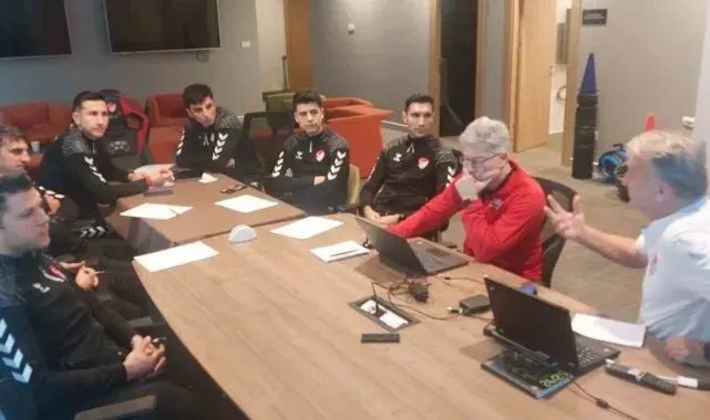TFF Riva Tesisleri'nde 'MHK maç öncesi kampı' devam ediyor