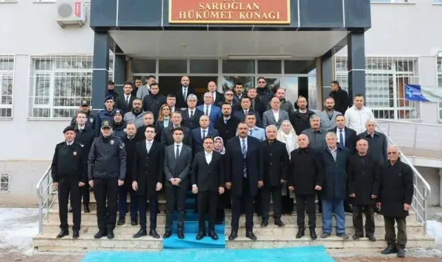 Vali Çiçek'ten Sarıoğlan ve Özvatan ilçesinde ziyaret