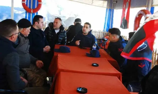 Erdek'te balıkçılara atık su bilgilendirme toplantısı