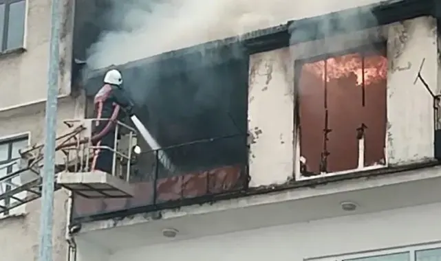 Ordu'da ev yangını