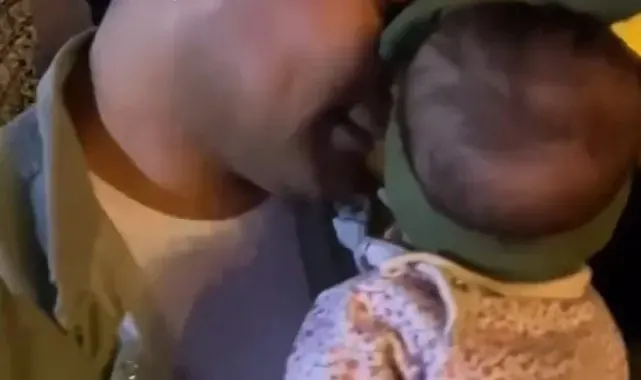 Şehitten geriye, 8 aylık kızı ile dans ettiği görüntü kaldı