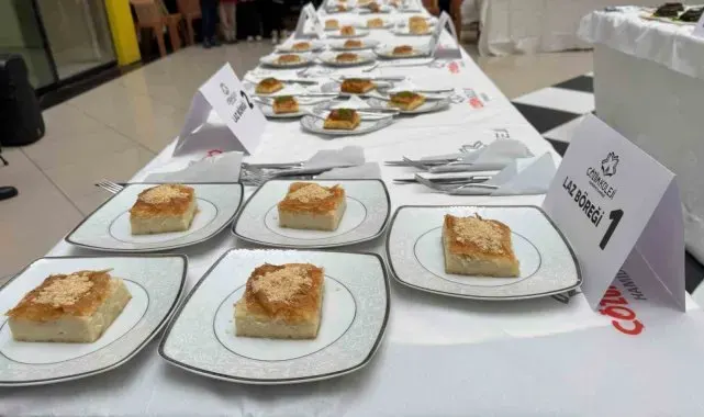 Rize'de veliler yöresel yemeklerdeki hünerlerini sergiledi