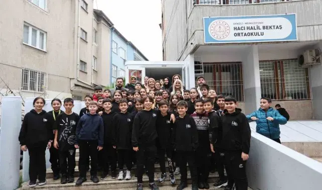 Merkezefendi Belediyesi okullara steril içme suyu üniteleri yerleştiriyor