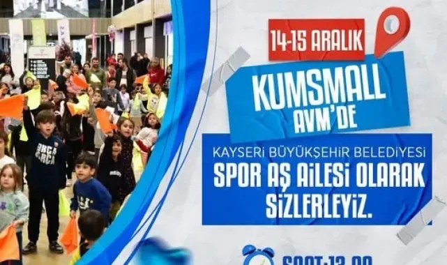 Spor A.Ş.'nin AVM Günleri KUMSmall AVM'de