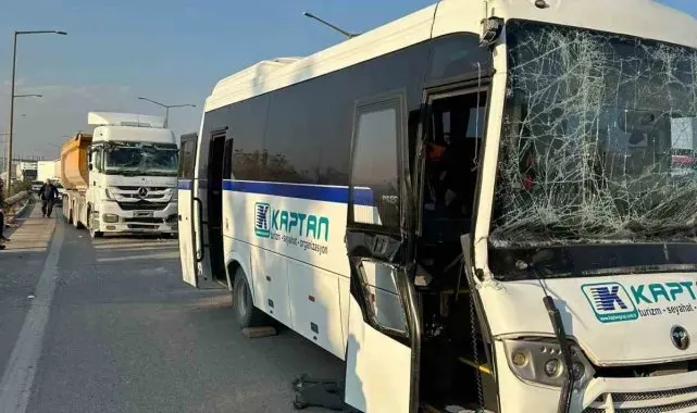 Tarsus'ta zincirleme kaza: 5 yaralı