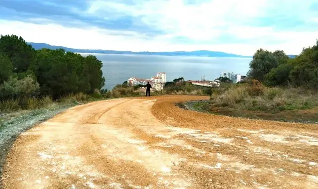 Gemlik'te arazi yolları açılıyor