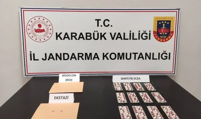 Karabük'te uyuşturucuyla yakalanan 5 şüpheli gözaltına alındı