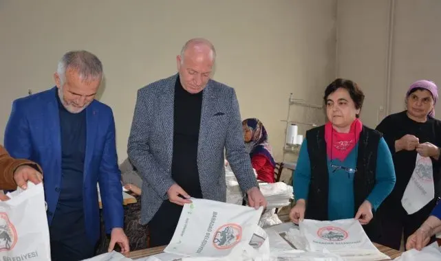 Doğa dostu çantalar Babadağlılarla buluşuyor