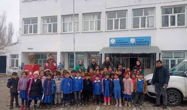 ODES projesi kapsamında köy okullarına ziyaretler sürüyor