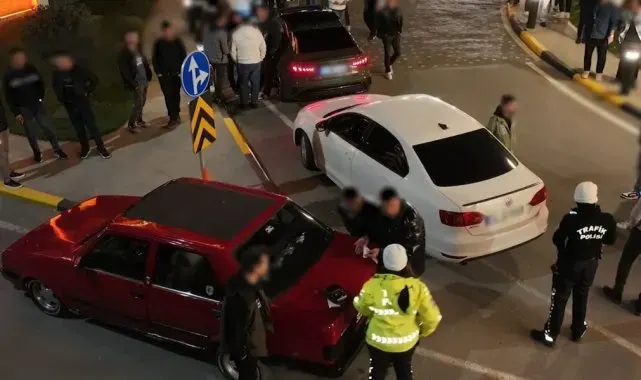 Küçükçekmece'de modifiye denetimi: 40 araç trafikten men edildi