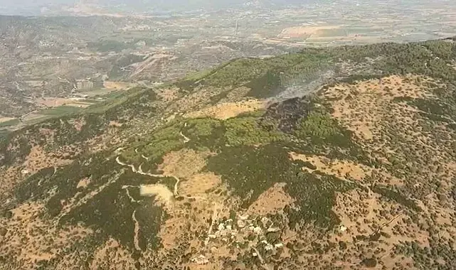 Çine'deki orman yangını kontrol altına alındı