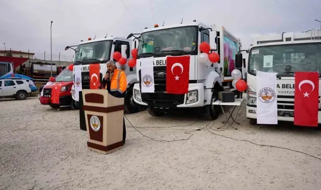 Kahta Belediyesi, hizmet kalitesini yeni araçlarla artırıyor