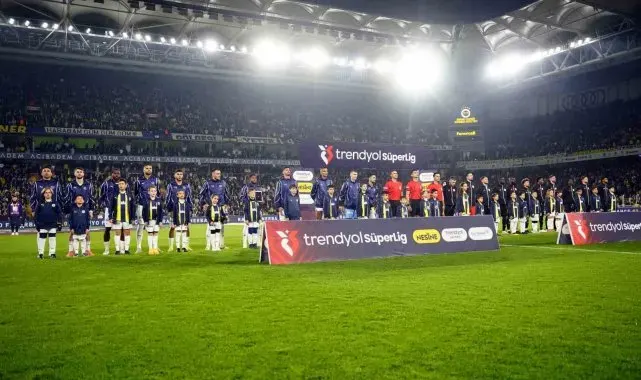 Trendyol Süper Lig: Fenerbahçe: 1 - Gaziantep FK: 0