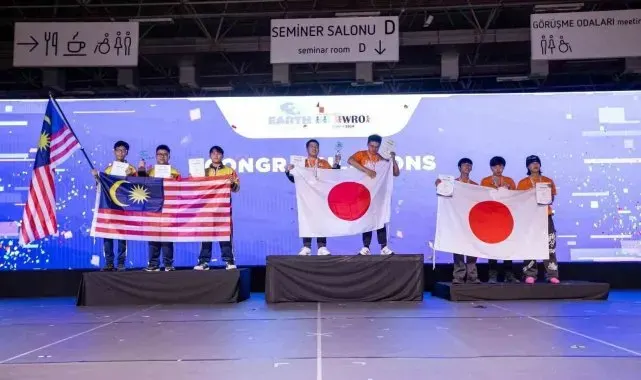Dünya Robot Olimpiyatları'nda muhteşem kapanış