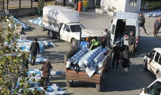 Yalova'da 167 çiftçiye 59 ton sera naylonu dağıtıldı