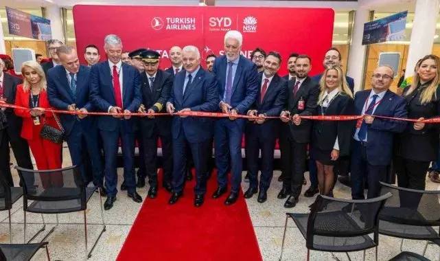 Türk Hava Yolları'nın en uzun rotası olan Sidney'e ilk uçuş gerçekleşti