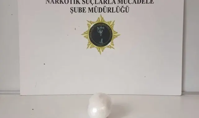 Samsun'da uyuşturucuyla yakalanan şahıs gözaltına alındı