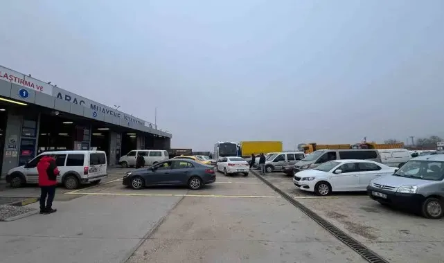 Araç muayenelerinde yıl sonu yoğunluğu