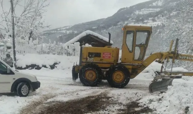 Sinop'ta kapalı köy yolu kalmadı