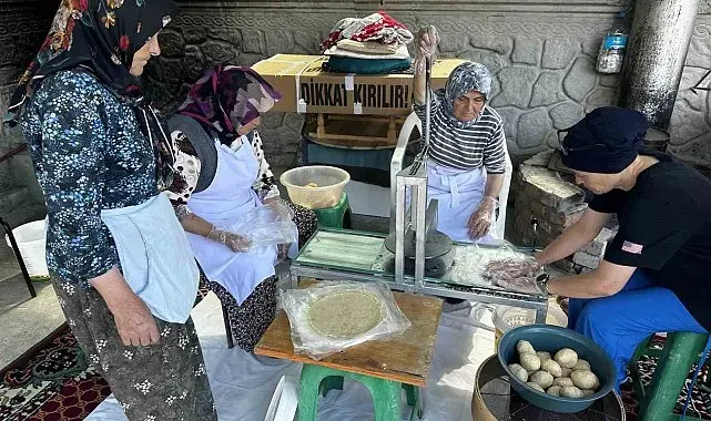 Tarihi değirmen kadınların emeğiyle üretim merkezine dönüştü