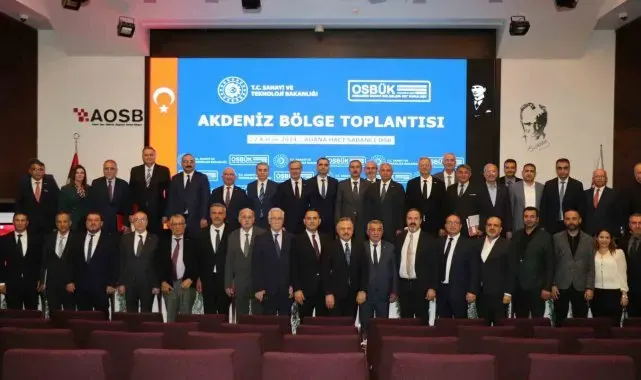 AOSB'de "Akdeniz Bölgesi Sanayi Zirvesi"