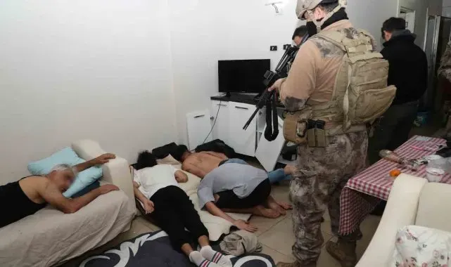 Mersin'de organize suç örgütü operasyonu: 7 şüpheli yakalandı