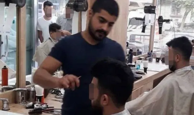Berber dükkanında aylarca atış talimi yapmış
