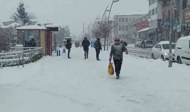 Kar Erzurum'u esir aldı